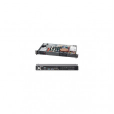 Supermicro CSE-510T-203B 200W Mini 1U Rackmount Server Chassis (Black)