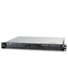 Supermicro CSE-512F-260B 260W Mini 1U Rackmount Server Chassis (Black)