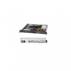 Supermicro SuperChassis CSE-512F-441B 440W/480W Mini 1U Rackmount Server Chassis (Black)