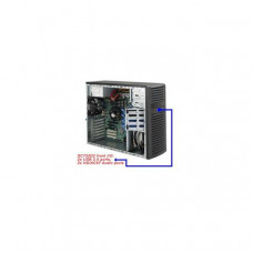 Supermicro SuperChassis CSE-732D2-500B 500W Mid-Tower Server Chassis (Black) 