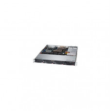Supermicro SuperChassis CSE-813MFTQ-R400CB 400W 1U Rackmount Server Chassis (Black)
