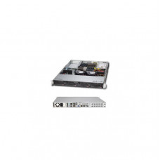 Supermicro SuperChassis CSE-813T-600UB 600W 1U Rackmount Server Chassis (Black)