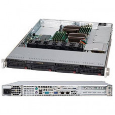 Supermicro SuperChassis CSE-815TQ-563UB 560W 1U Rackmount Server Chassis (Black)