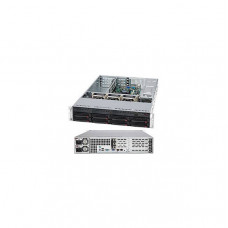 Supermicro CSE-825TQ-R720UB 720W 2U Rackmount Server Chassis (Black)