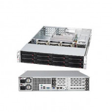 Supermicro SuperChassis CSE-826E16-R1200UB 1200W 2U Rackmount Server Chassis (Black)