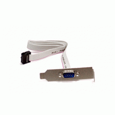 Supermicro CBL-0010-LP 9-pin Serial Port Cable,  w/ Low-profile Bracket