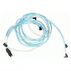 Supermicro CBL-0388L 90cm Mini-SAS (SFF-8087) to 4x SATA Internal Cable w/ Sidebands