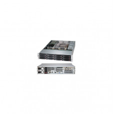 Supermicro SuperChassis CSE-826BA-R1K28WB 1280W 2U Rackmount Server Chassis (Black)