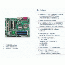 Supermicro C2SBX+ Core 2 Quad/ X48/ DDR3/ SATA2/ A&GbE/ ATX Server Motherboard, Retail