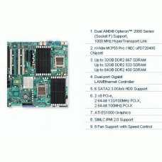 Supermicro H8DME-2 Dual Opteron 2000/ PCI-E/ V&2GbE Server Motherboard