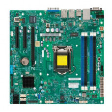 Supermicro X10SLL+-F-O LGA1150/ Intel C222 PCH/ DDR3/ SATA3&USB3.0/ V&2GbE/ MicroATX Server Motherboard 