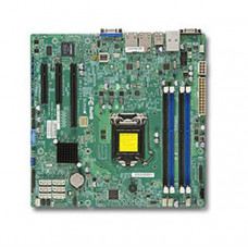 Supermicro X10SLM+-F-O LGA1150/ Intel C224/ DDR3/ SATA3&USB3.0/ V&2GbE/ MicroATX Server Motherboard 