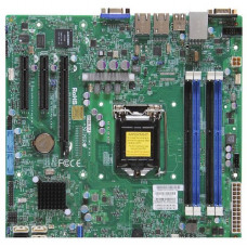 Supermicro X10SLM-F-O LGA1150/ Intel C224 PCH/ DDR3/ SATA3&USB3.0/ V&2GbE/ MicroATX Server Motherboard