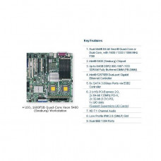 Supermicro X7DWA-N Dual LGA771 Xeon/ Intel 5400/ PCI-E/ A&2GbE/ EATX Motherboard