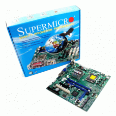 Supermicro X7SLM+-O LGA775/ Intel 945GC/ SATA2/ V&2GbE/ MATX Motherboard, Retail