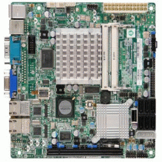 Supermicro X7SPA-HF-B Atom Dual-Core D510/ Intel 945GC/ RAID/ V&2GbE/ Mini-ITX Motherboard, Bulk