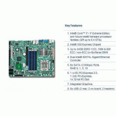 Supermicro X8STi-O LGA1366/ Intel X58/ DDR3-1333/ V&2GbE/ ATX Server Motherboard