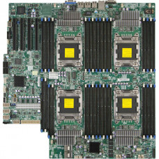 Supermicro X9QRI-F+-B Quad LGA2011/ Intel C602/ DDR3/ SATA3/ V&2GbE/ Proprietary Server Motherboard