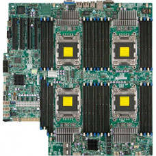 Supermicro X9QR7-TF+-B Quad LGA2011/ Intel C602/ DDR3/ SATA3&SAS2/ V&2GbE/ Proprietary Server Motherboard