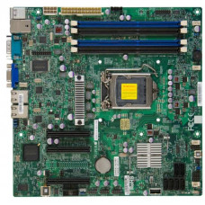 Supermicro X9SCL+-F-B LGA1155/ Intel C202 PCH/ DDR3/ V&2GbE/ MATX Server Motherboard, Bulk
