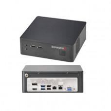 Supermicro SuperServer SYS-1017A-MP Intel Atom N2800 60W Mini-ITX Server Barebone System (Black)