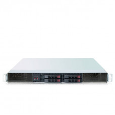 Supermicro SuperServer SYS-1026GT-TRF Dual LGA1366 1800W 1U Rackmount Server Barebone System (Black)