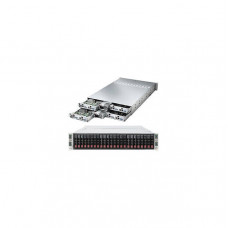 Supermicro SuperServer SYS-2015TA-HTRF Eight Node Intel Atom D525 720W 2U Rackmount Server Barebone System (Black)