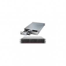 Supermicro SuperServer SYS-2027TR-D70FRF Two Node Dual LGA2011 1280W 2U Rackmount Server Barebone System (Black)