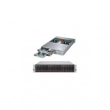 Supermicro SuperServer SYS-2028TP-HTR Four Node Dual LGA2011 2000W 2U Rackmount Server Barebone System (Black)