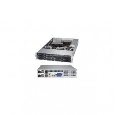 Supermicro SuperServer SYS-6027AX-72RF Dual LGA2011 1280W 2U Rackmount Server Barebone System (Black)