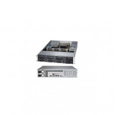 Supermicro SuperServer SYS-6027R-TDARF Dual LGA2011 740W 2U Rackmount Server Barebone System (Black)