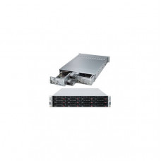 Supermicro SuperServer SYS-6027TR-DTRF Two Node Dual LGA2011 1280W 2U Rackmount Server Barebone System (Black)