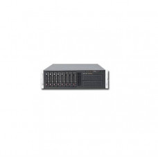 Supermicro SuperServer SYS-6036T-TF Dual LGA1366 650W 3U Rackmount Server Barebone System (Black)