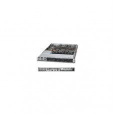 Supermicro SuperServer SYS-8016B-6F Quad LGA1567 1400W 1U Rackmount Server Barebone System (Black)