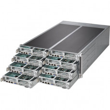 Supermicro SuperServer SYS-F617R2-FTPT+ Eight Node Dual LGA2011 1620W 4U Rackmount Server Barebone System (Black)