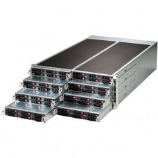 Supermicro SuperServer SYS-F617R2-R72+ Eight Node Dual LGA2011 1620W 4U Rackmount Server Barebone System (Black)
