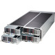 Supermicro SuperServer SYS-F627R2-F72PT+ Four Node Dual LGA2011 1280W 4U Rackmount Server Barebone System (Black)