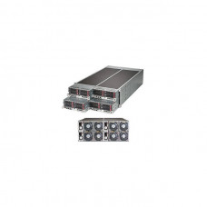 Supermicro SuperServer SYS-F627R3-FT Four Node Dual LGA2011 1280W 4U Rackmount Server Barebone System (Black)