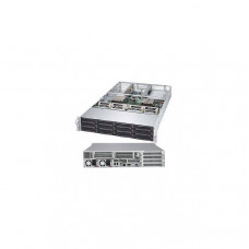 Supermicro SuperServer SYS-6028U-TR4T+ QT0048377 Dual LGA2011 1000W 2U Rackmount Server Barebone System (Black)