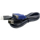 Trendnet 10ft USB/VGA KVM cable - 10ft TK-CU10