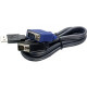 Trendnet 6ft USB/VGA KVM cable - 6ft TK-CU06