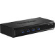 Trendnet 4-Port USB / PS/2 KVM Switch Kit w/ Audio - 4 x 1 - 4 x Type B USB, 4 x HD-15 Keyboard/Mouse/Video TK-423K