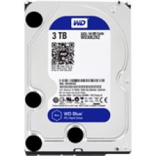 Western Digital Blue 3 TB 3.5-inch SATA 6 Gb/s 5400 RPM PC Hard Drive - SATA - 5400 - 64 MB Buffer - Blue WD30EZRZ