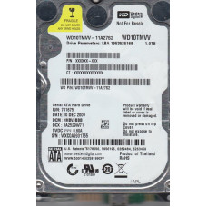 Western Digital 1TB USB notebook DRIVE dcm: vj WD10TMVV-11A27S2