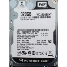 Western Digital Hard Drive 320GB Serial ATA300 3 G WD3200BEKT